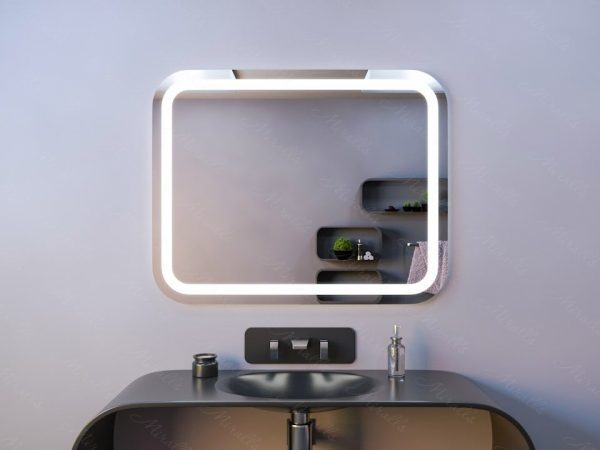 Зеркало для ванной комнаты с подсветкой Loretta