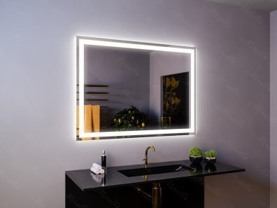 Зеркало в ванную с диодной подсветкой Edging