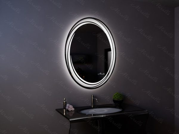 Овальное зеркало с подсветкой Sofia