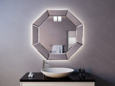 Зеркало с подсветкой в ванную комнату Coliseum Extra