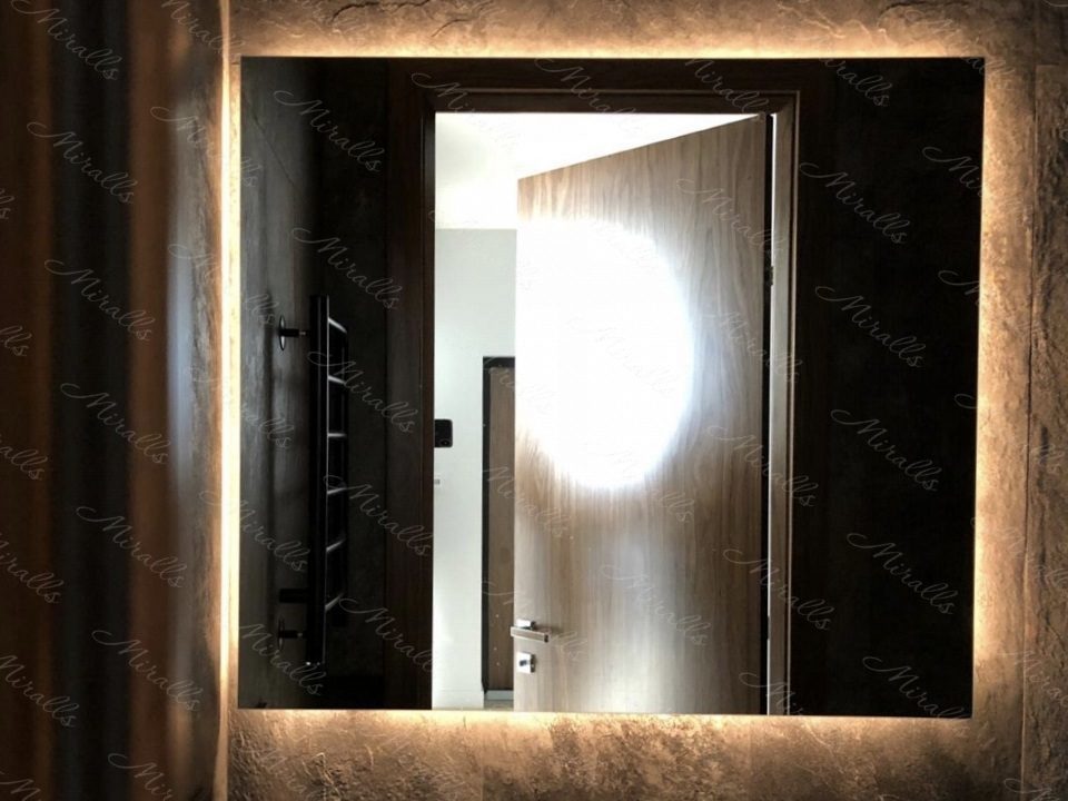 Зеркало Light в частной квартире (МФК Флотилия)