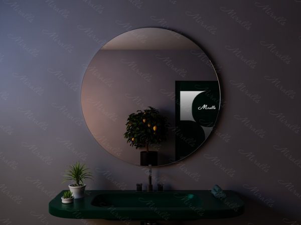 Круглое зеркало без подсветки Portal