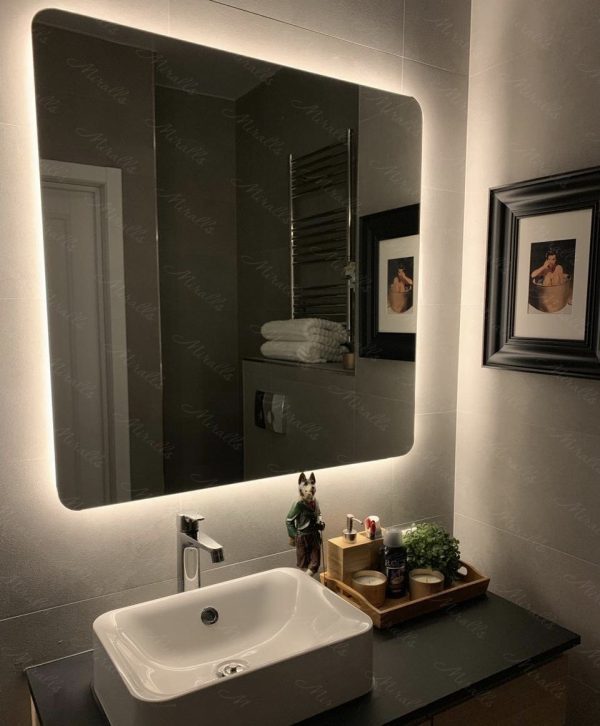 Зеркало Lux в частной квартире (ЖК Наследие)