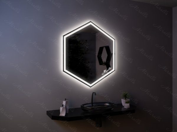 Зеркало с подсветкой Molecula