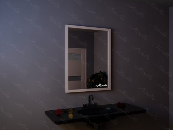 Зеркало без подсветки в деревянной раме Franco