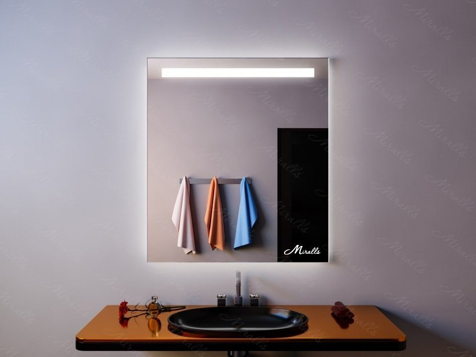 Зеркало с подсветкой в стиле лофт Norma