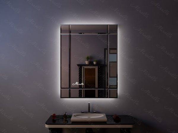 Зеркало со встроенной подсветкой Ampir Extra