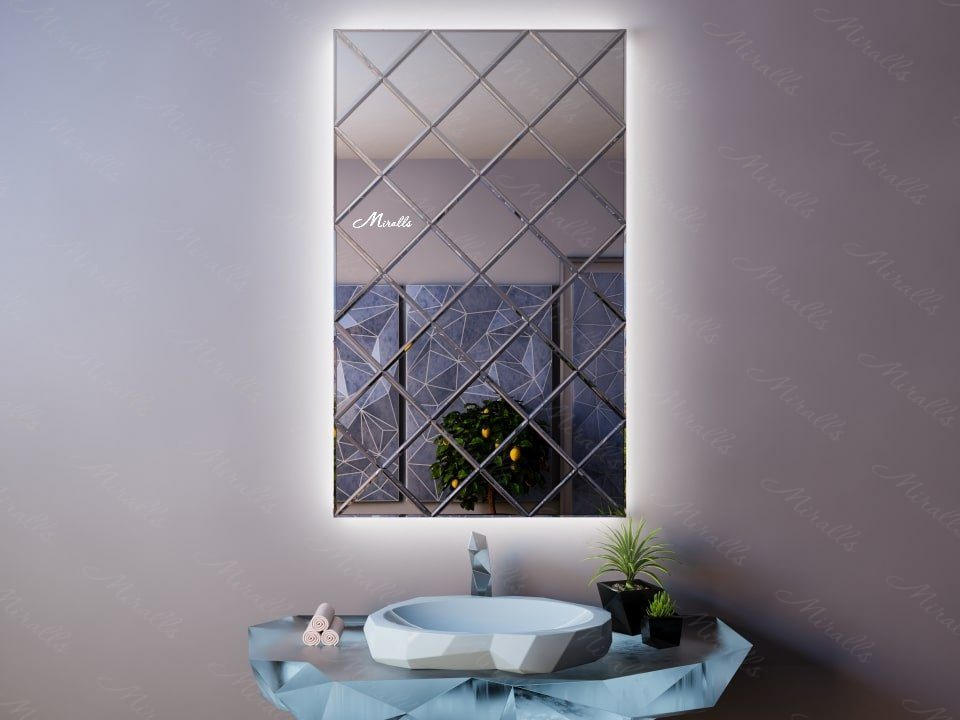 Эксклюзивное зеркало с подсветкой Ideal Extra