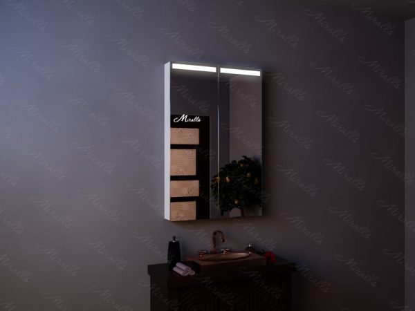 Зеркальный шкаф с подсветкой Dario