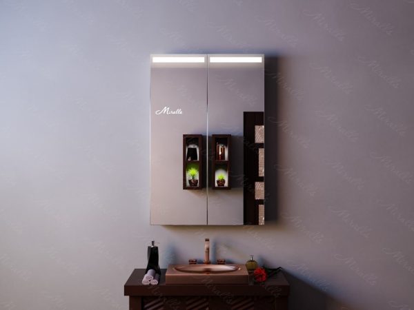 Зеркальный шкаф с подсветкой Dario