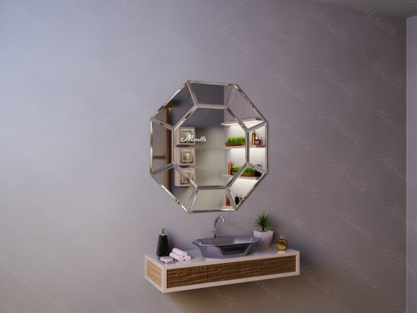 Эксклюзивное восьмиугольное зеркало Esmeralda