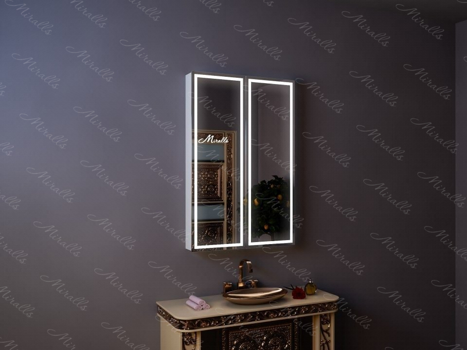 Зеркальный шкаф с подсветкой Roco