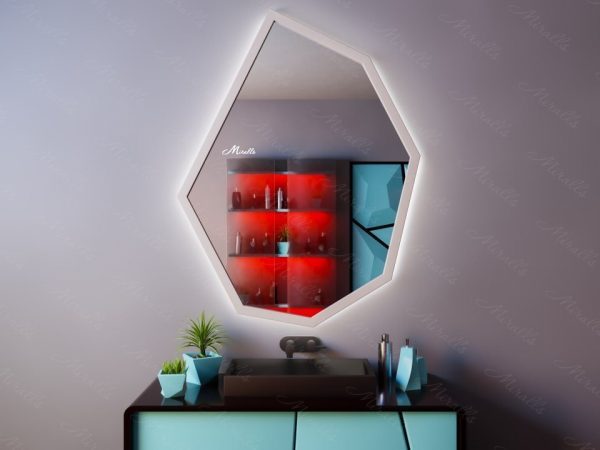 Зеркало с интерьерной подсветкой Agat Extra