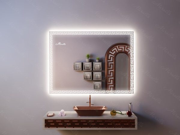 Зеркало с художественной подсветкой Gianni