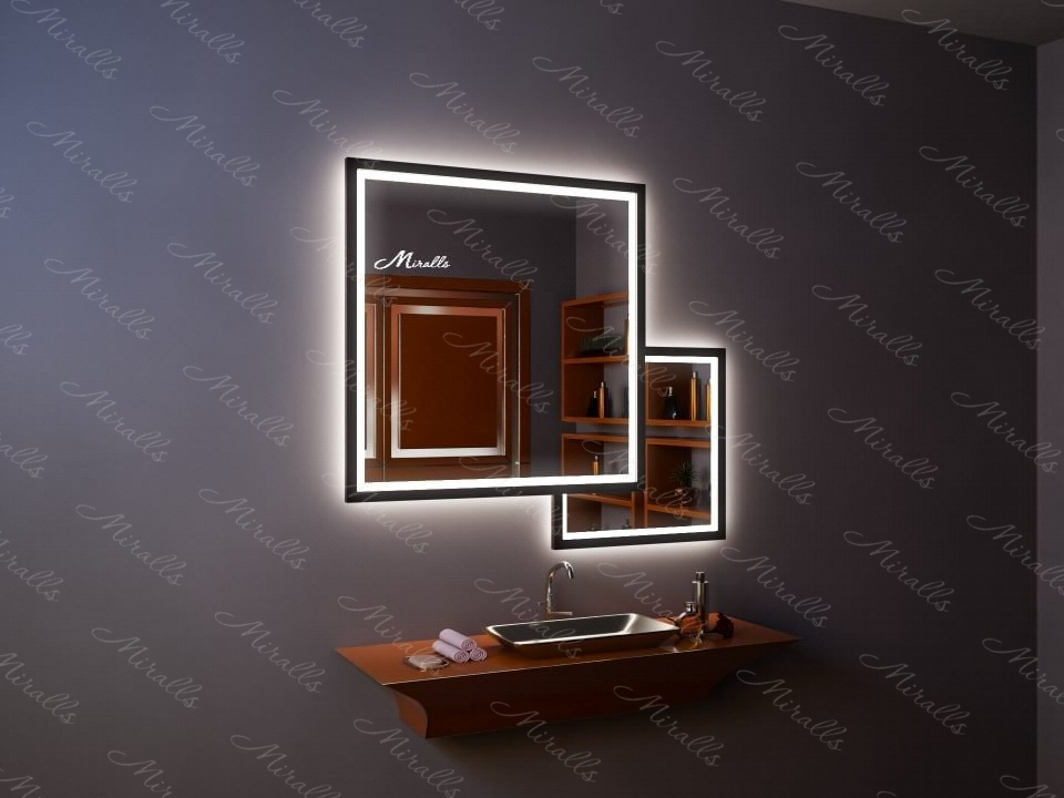 Зеркало с подсветкой в ванную комнату Kant Plus