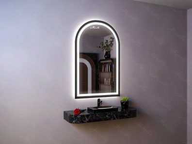 Арочное зеркало с подсветкой Dorian Plus