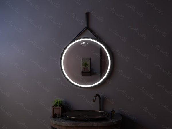 Зеркало с подсветкой на ремне Feona Plus