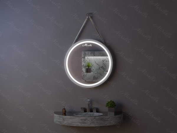Зеркало с подсветкой на ремне Estetica Plus
