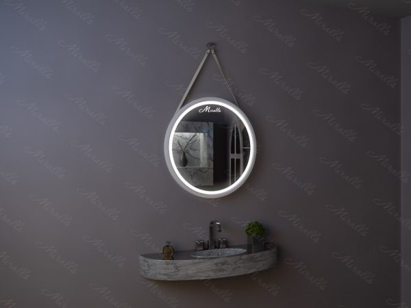 Зеркало с подсветкой на ремне Estetica Plus