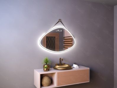Эксклюзивное зеркало на ремне с подсветкой Allure Plus