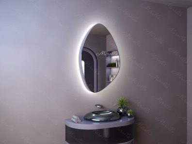 Зеркальный шкаф в ванную комнату с подсветкой Object Extra