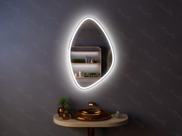 Зеркальный шкаф в ванную с подсветкой Object Plus