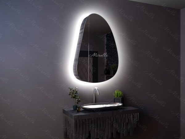 Зеркальный шкаф в ванную с подсветкой Alvaro Extra
