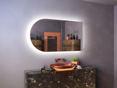 Зеркальный шкаф в ванную комнату с подсветкой Tristan Extra