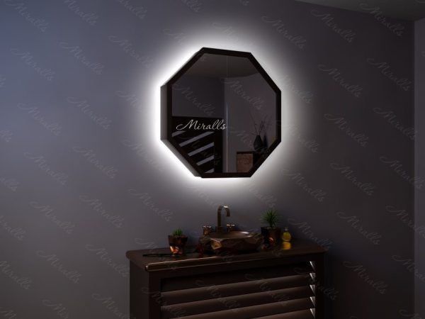 Дизайнерский зеркальный шкаф для ванной комнаты Richard