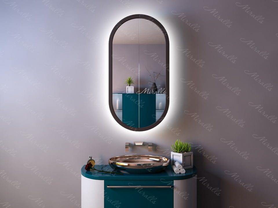 Зеркальный шкаф в ванную комнату Bartoli