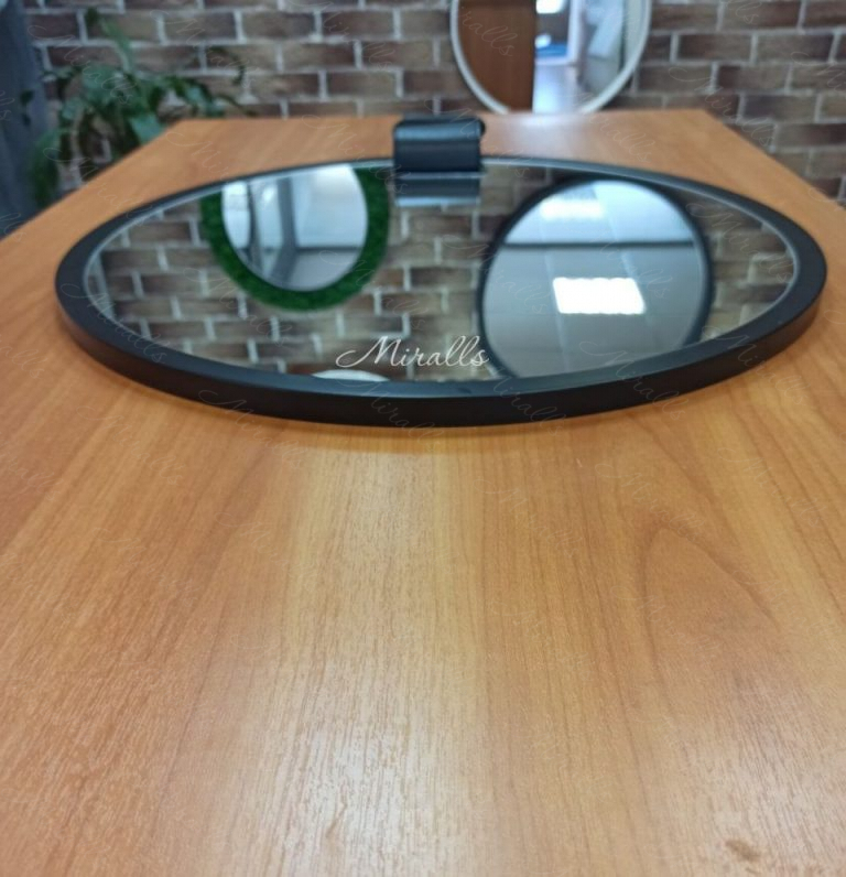 Круглое зеркало на ремне Angelica
