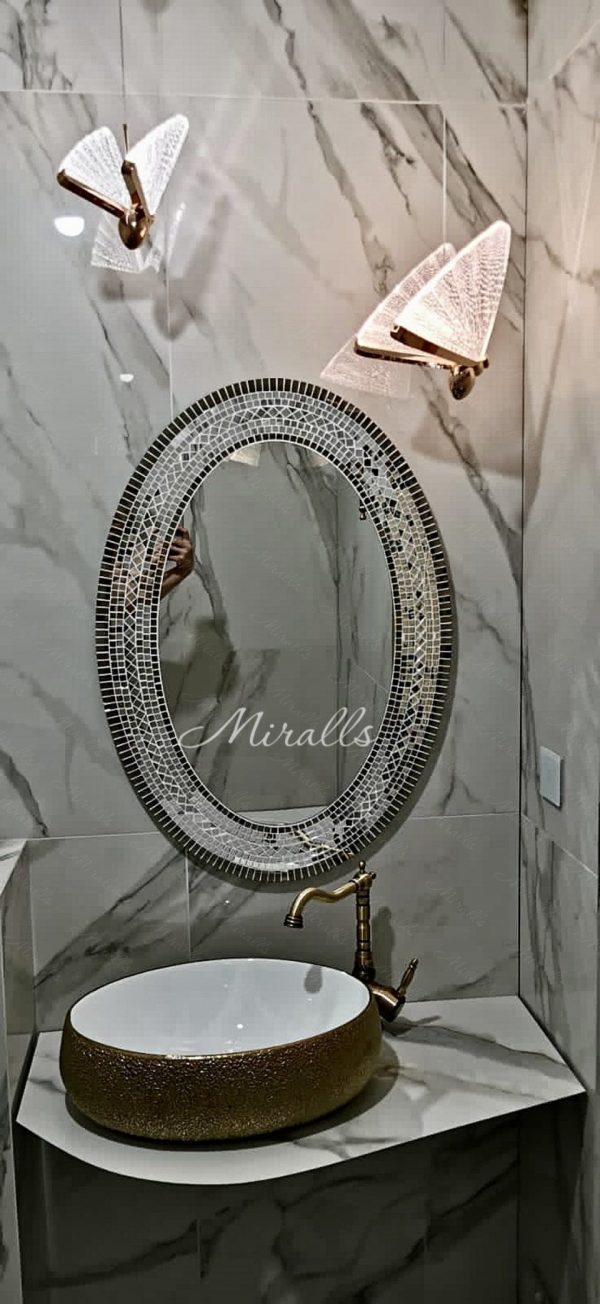 Зеркало в раме из мозаики Afrodita