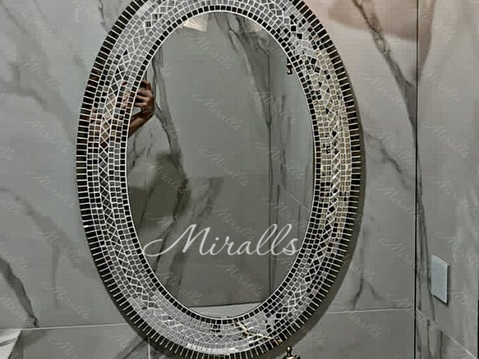 Зеркало в раме из мозаики Afrodita