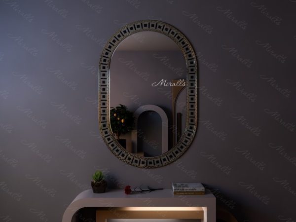 Дизайнерское зеркало без подсветки Nimbus