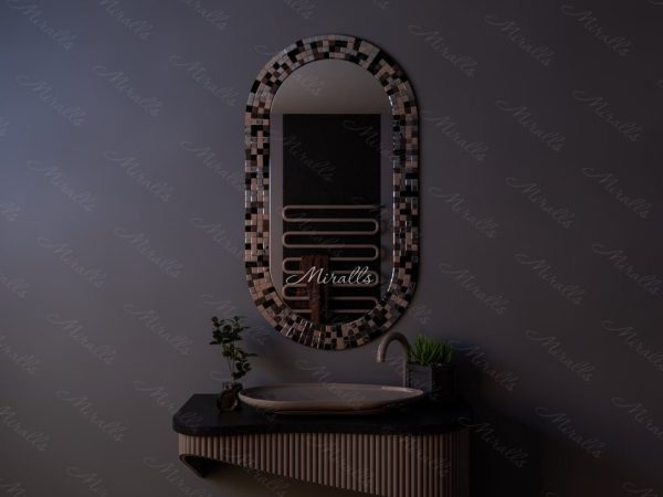 Эксклюзивное зеркало без подсветки Persefona