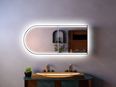 Зеркальный шкаф для ванной комнаты Argent Plus
