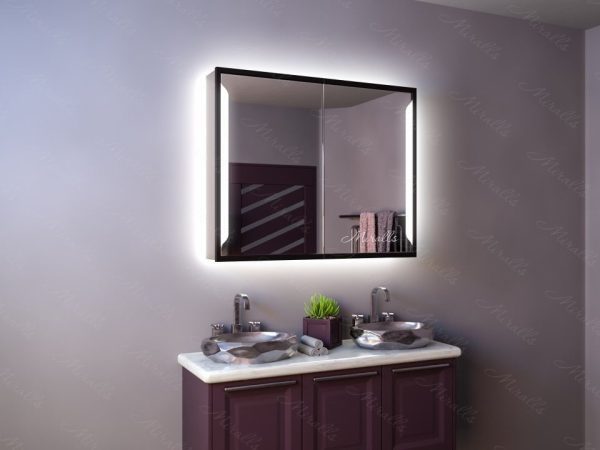 Зеркальный шкаф в ванную комнату Capsa