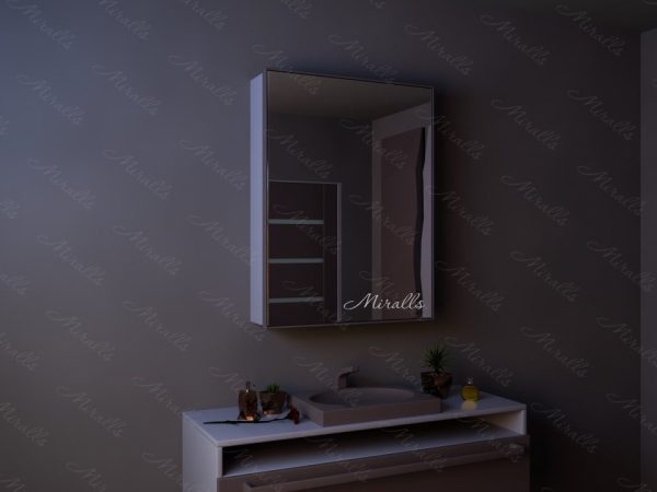 Зеркальный шкаф в ванную комнату Eveline