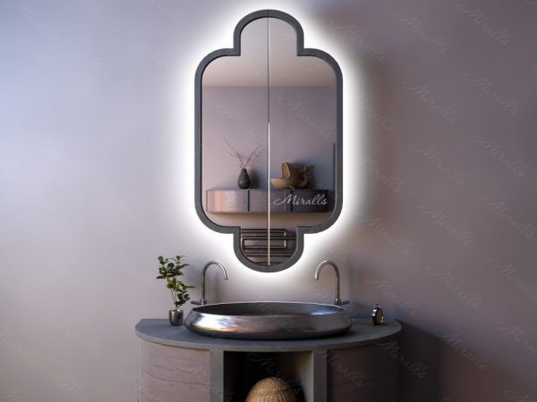 Зеркальный шкаф в ванную комнату Figaro