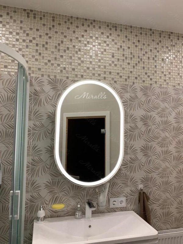 Зеркальный шкаф Rafael в ванной