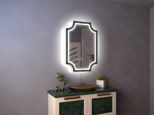 Зеркальный шкаф в ванную комнату Graff Plus