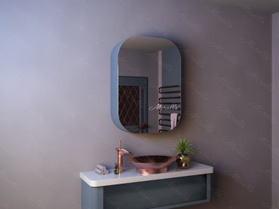 Зеркальный шкаф в ванную комнату Helicon