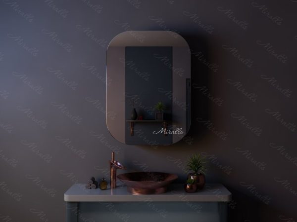 Зеркальный шкаф в ванную комнату Helicon