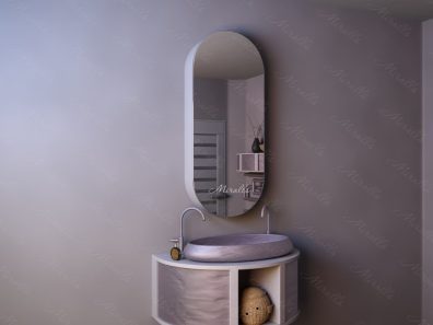 Зеркальный шкаф в ванную комнату Kiparis
