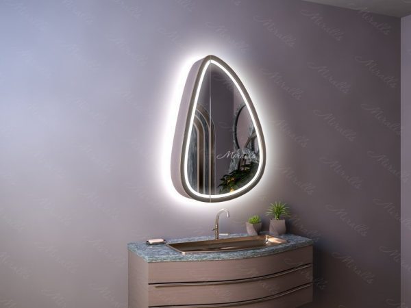Зеркальный шкаф в ванную комнату Matera Plus