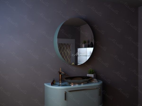 Зеркальный шкаф в ванную комнату Rosali