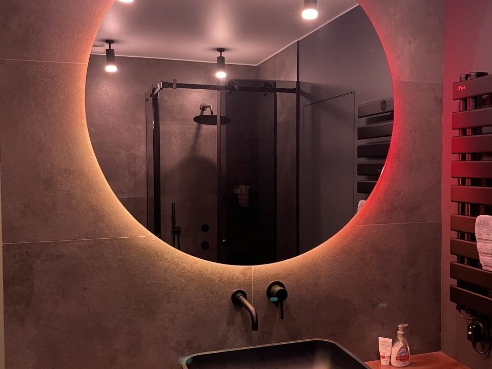 Зеркало Eclipse с RGB подсветкой