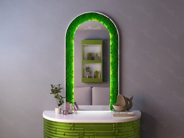 Арочное эко-зеркало с подсветкой Arielli Extra