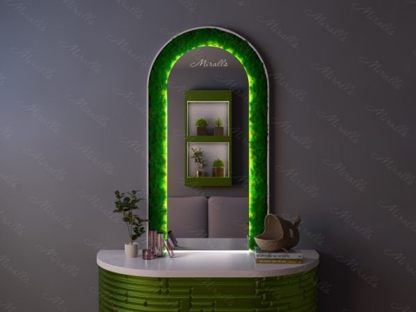Арочное эко-зеркало с подсветкой Arielli Extra
