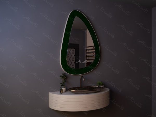 Эко-зеркало с декоративным мхом Pifia